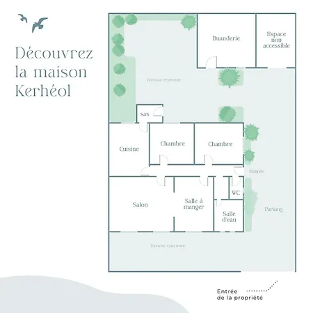 Maison Kerheol Дом отдыха Бенодет